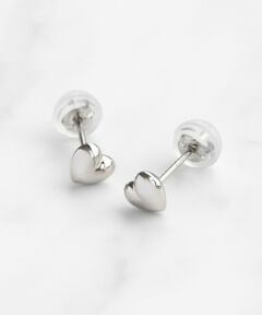 TOCCA / トッカ ピアス・イヤリング | 【WEB限定】WITH HEART MINI PIERCED EARRINGS プラチナ ピアス