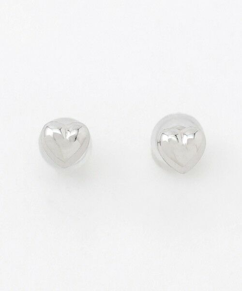 TOCCA / トッカ ピアス・イヤリング | 【WEB限定】WITH HEART MINI PIERCED EARRINGS プラチナ ピアス | 詳細4
