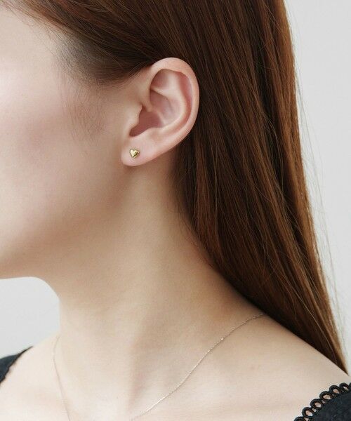 TOCCA / トッカ ピアス・イヤリング | 【WEB限定】WITH HEART MINI PIERCED EARRINGS K10 ピアス | 詳細1