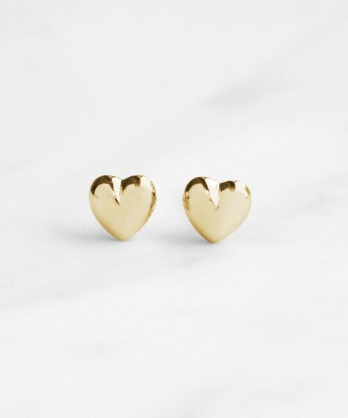 TOCCA / トッカ ピアス・イヤリング | 【WEB限定】WITH HEART MINI PIERCED EARRINGS K10 ピアス | 詳細2