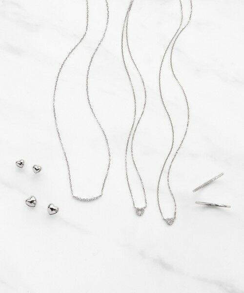 TOCCA / トッカ ピアス・イヤリング | 【WEB限定】WITH HEART PIERCED EARRINGS プラチナ ピアス | 詳細3
