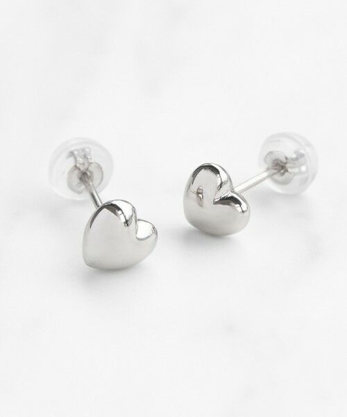 TOCCA / トッカ ピアス・イヤリング | 【WEB限定】WITH HEART PIERCED EARRINGS プラチナ ピアス（プラチナ系）