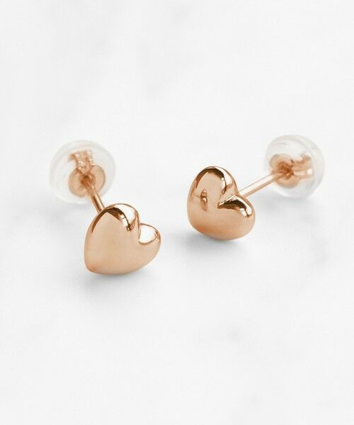 TOCCA / トッカ ピアス・イヤリング | 【八木アリサさん着用】【WEB限定】WITH HEART PIERCED EARRINGS K10 ピアス | 詳細6
