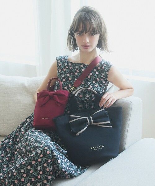 TOCCA / トッカ トートバッグ | RIBBON KNOT CANVASTOTE キャンバストート | 詳細2