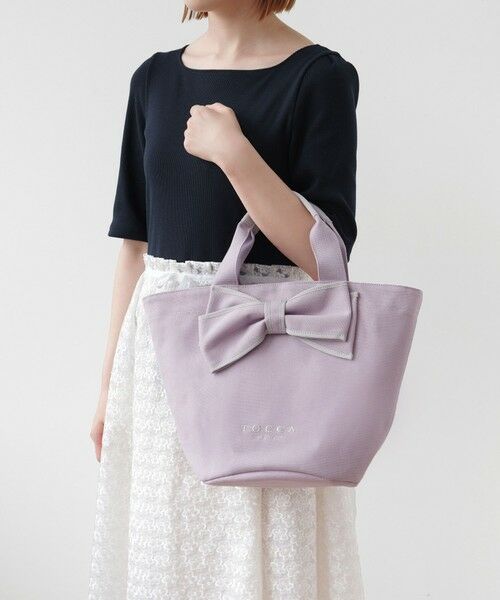 TOCCA / トッカ トートバッグ | RIBBON KNOT CANVASTOTE キャンバストート | 詳細21