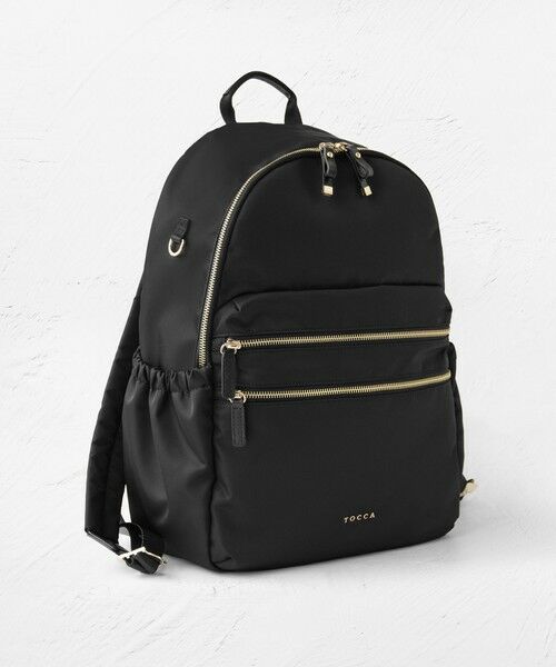 TOCCA ブラック バックパック ポーチ付き WEB・SOME STORES LIMITED】COLLINA BACKPACK – TOCCA OFFICIAL SITE
