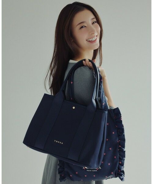 TOCCA / トッカ トートバッグ | 【百田夏菜子さん着用・新色登場】DANCING LOVE FRILL SUBBAG サブバッグ | 詳細16