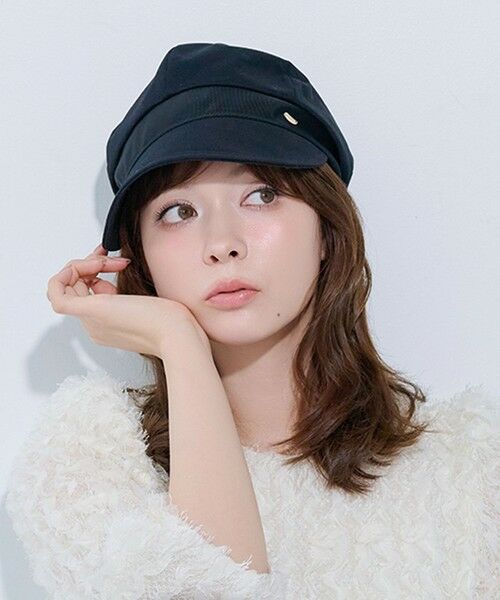 TOCCA / トッカ ハンチング・キャスケット・ベレー帽 | 【百田夏菜子さん着用】【サイズ調整可】BELTED GROSGRAIN キャスケット 帽子 | 詳細1