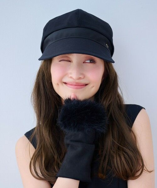 TOCCA / トッカ ハンチング・キャスケット・ベレー帽 | 【百田夏菜子さん着用】【サイズ調整可】BELTED GROSGRAIN キャスケット 帽子 | 詳細2