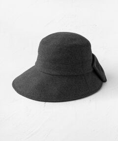 TOCCA / トッカ ハット | 【サイズ調整可】RIBBON KNOT WOOLY BUCKETHAT バケットハット
