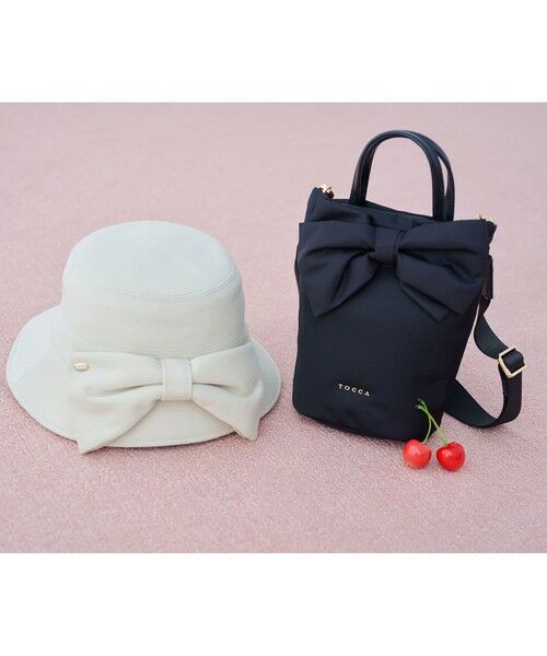 TOCCA / トッカ ハット | 【サイズ調整可】RIBBON KNOT WOOLY BUCKETHAT バケットハット | 詳細19