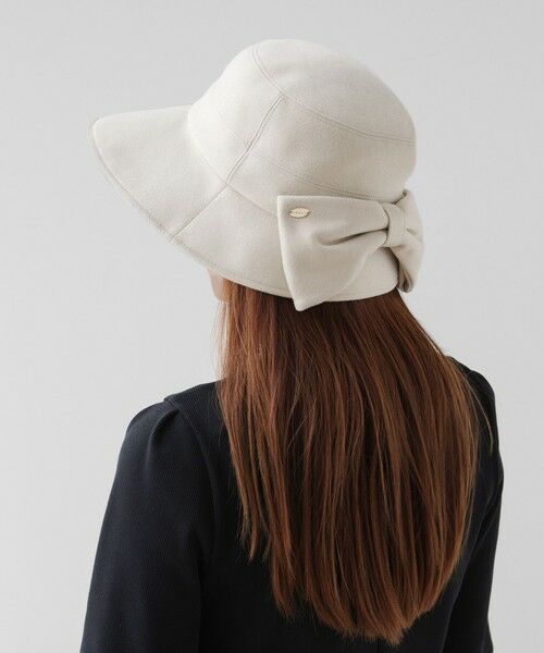 TOCCA / トッカ ハット | 【サイズ調整可】RIBBON KNOT WOOLY BUCKETHAT バケットハット | 詳細20