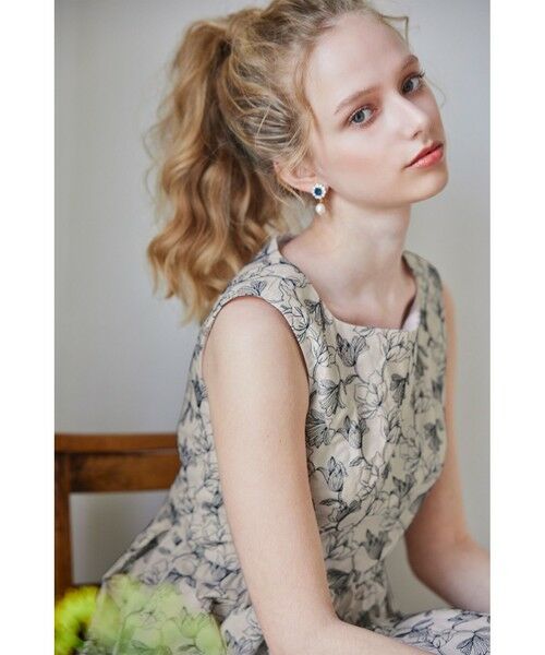 TOCCA / トッカ ロング・マキシ丈ワンピース | 【洗える・消臭】CHAMBRAY GARDEN ドレス | 詳細2