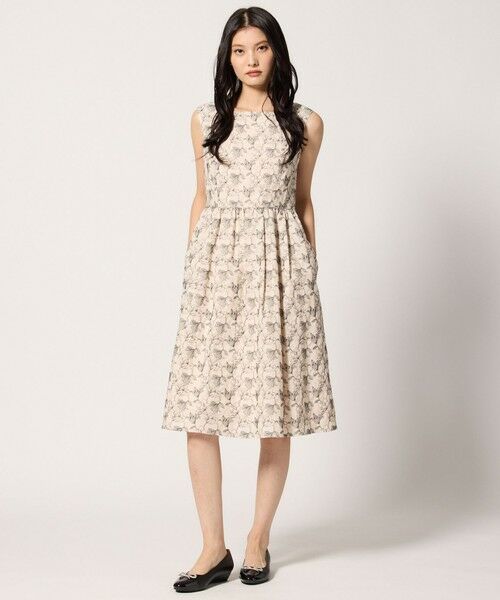 TOCCA / トッカ ロング・マキシ丈ワンピース | 【洗える・消臭】CHAMBRAY GARDEN ドレス | 詳細4