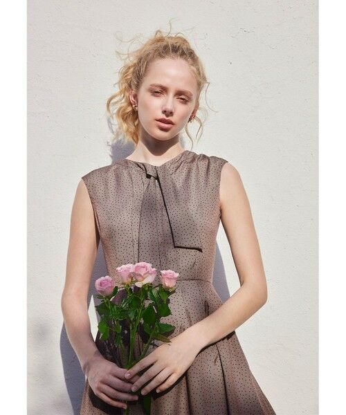 TOCCA / トッカ ロング・マキシ丈ワンピース | 【洗える・消臭】TALKATIVE DOTS ドレス | 詳細1