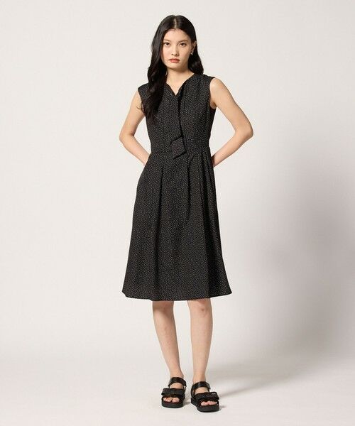 TOCCA / トッカ ロング・マキシ丈ワンピース | 【洗える・消臭】TALKATIVE DOTS ドレス | 詳細11