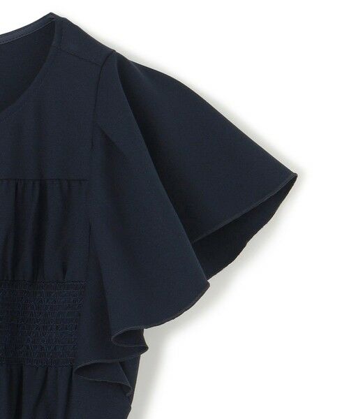 洗える・接触冷感・UVカット・消臭】SMOCKING EMBROIDERY ドレス