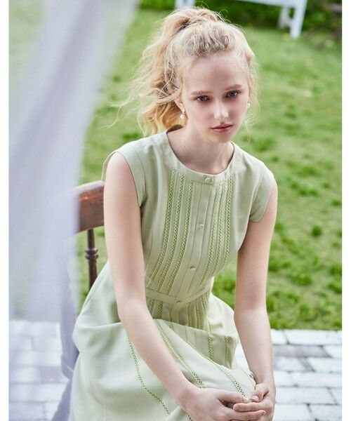 TOCCA / トッカ ロング・マキシ丈ワンピース | 【00サイズあり・洗える・消臭・接触冷感】VEGA＆ALTAIR ドレス | 詳細1