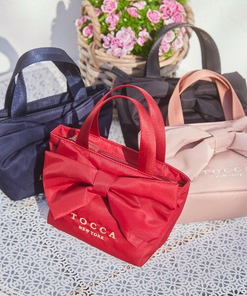 撥水】WISH RIBBON POUCHBAG ポーチ （ポーチ）｜TOCCA / トッカ