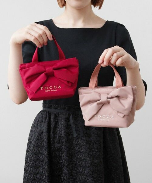 撥水】WISH RIBBON POUCHBAG ポーチ （ポーチ）｜TOCCA / トッカ