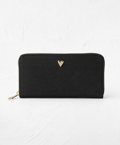 TOCCA/トッカ PIECE OF LOVE LONG WALLET 長財布 ブラック系 F TOCCA/トッカ PIECE OF LOVE LONG WALLET 長財布 ブラック系 F