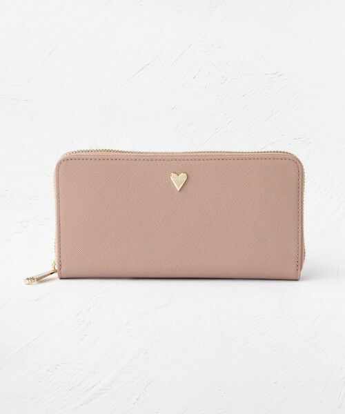 TOCCA/トッカ PIECE OF LOVE LONG WALLET 長財布 ピンク系 F TOCCA/トッカ PIECE OF LOVE LONG WALLET 長財布 ピンク系 F