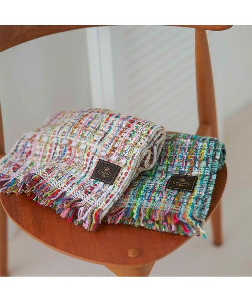 TOCCA/トッカ TWEED STOLE ストール アイボリー系 F TOCCA/トッカ TWEED STOLE ストール アイボリー系 F