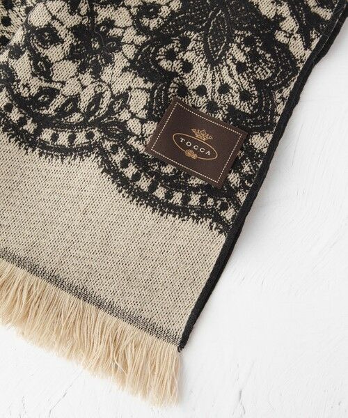 TOCCA / トッカ マフラー・ショール・スヌード・ストール | 【フランス製】LACE JAQUARD STOLE ストール | 詳細2