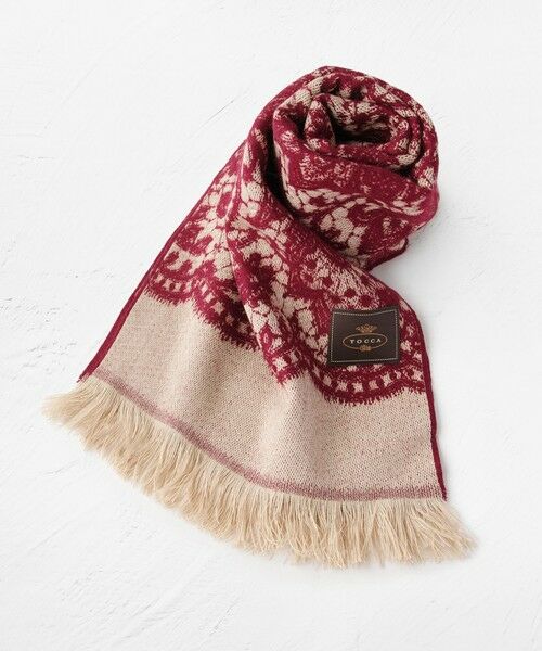 TOCCA / トッカ マフラー・ショール・スヌード・ストール | 【フランス製】LACE JAQUARD STOLE ストール | 詳細5