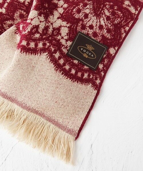 TOCCA / トッカ マフラー・ショール・スヌード・ストール | 【フランス製】LACE JAQUARD STOLE ストール | 詳細6