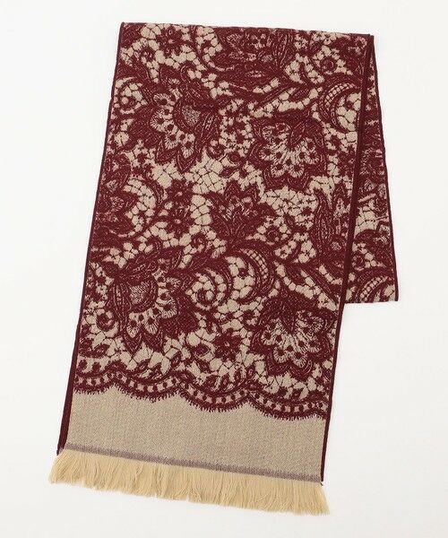 TOCCA / トッカ マフラー・ショール・スヌード・ストール | 【フランス製】LACE JAQUARD STOLE ストール | 詳細7