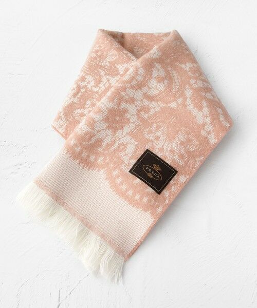 TOCCA / トッカ マフラー・ショール・スヌード・ストール | 【フランス製】LACE JAQUARD STOLE ストール | 詳細8