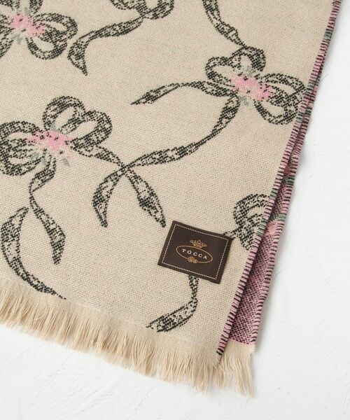 TOCCA / トッカ マフラー・ショール・スヌード・ストール | 【フランス製】SHAKE RIBBON JAQUARD STOLE  ストール | 詳細2