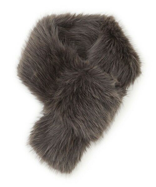 TOCCA / トッカ マフラー・ショール・スヌード・ストール | 【ブローチ取り外し可】BIJOUX RIBBON FURTIPPET ティペット | 詳細11