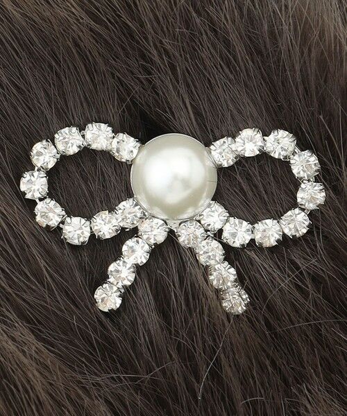 TOCCA / トッカ マフラー・ショール・スヌード・ストール | 【百田夏菜子さん着用】【ブローチ取り外し可】BIJOUX RIBBON FURTIPPET ティペット | 詳細16