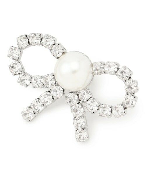 TOCCA / トッカ マフラー・ショール・スヌード・ストール | 【百田夏菜子さん着用】【ブローチ取り外し可】BIJOUX RIBBON FURTIPPET ティペット | 詳細17