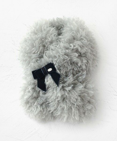 TOCCA / トッカ マフラー・ショール・スヌード・ストール | 【ブローチ取り外し可】VELVET RIBBON FURTIPPET ティペット | 詳細3