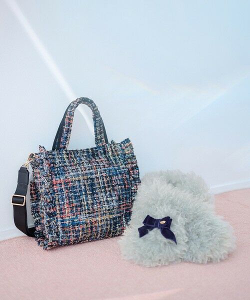 TOCCA / トッカ マフラー・ショール・スヌード・ストール | 【ブローチ取り外し可】VELVET RIBBON FURTIPPET ティペット | 詳細6