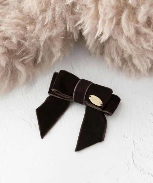 TOCCA / トッカ マフラー・ショール・スヌード・ストール | 【ブローチ取り外し可】VELVET RIBBON FURTIPPET ティペット | 詳細12