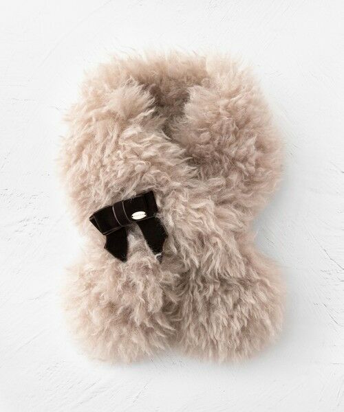 TOCCA / トッカ マフラー・ショール・スヌード・ストール | 【ブローチ取り外し可】VELVET RIBBON FURTIPPET ティペット | 詳細9
