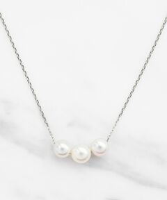 TOCCA / トッカ ネックレス・ペンダント・チョーカー | 【WEB限定】PRECIOUS FRILL PEARL NECKLACE プラチナ アコヤパール ネックレス