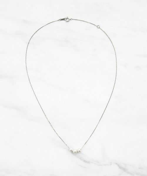 TOCCA / トッカ ネックレス・ペンダント・チョーカー | 【WEB限定】PRECIOUS FRILL PEARL NECKLACE プラチナ アコヤパール ネックレス | 詳細2