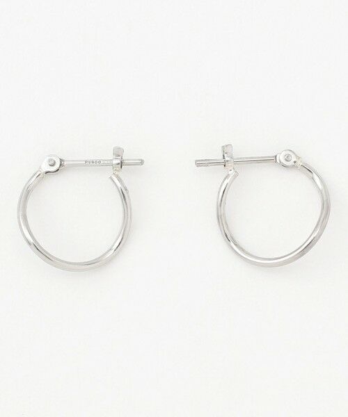 TOCCA / トッカ ピアス・イヤリング | 【WEB限定】PETAL HOOP PIERCED EARRINGS プラチナ ピアス | 詳細6