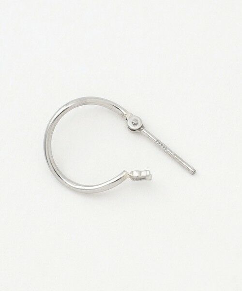 TOCCA / トッカ ピアス・イヤリング | 【WEB限定】PETAL HOOP PIERCED EARRINGS プラチナ ピアス | 詳細7