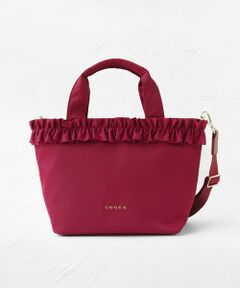TOCCA / トッカ トートバッグ | 【ショルダー取り外し可能】FRILL GARLAND NYLONTOTE  トートバッグ