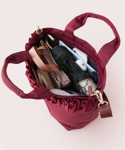 TOCCA / トッカ トートバッグ | 【ショルダー取り外し可能】FRILL GARLAND NYLONTOTE  トートバッグ | 詳細27