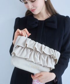 TOCCA / トッカ ショルダーバッグ | 【美人百花掲載】【新色登場】FRILL POCHETTE ポシェット
