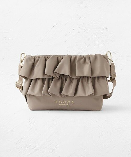 美人百花掲載】FRILL POCHETTE ポシェット （ショルダーバッグ