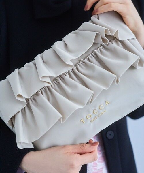 TOCCA / トッカ ショルダーバッグ | 【美人百花掲載】【新色登場】FRILL POCHETTE ポシェット | 詳細30