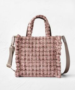 TOCCA / トッカ トートバッグ | 【美人百花掲載】【一部カラー撥水】TRIM WAVES MINITOTE ミニトートバッグ